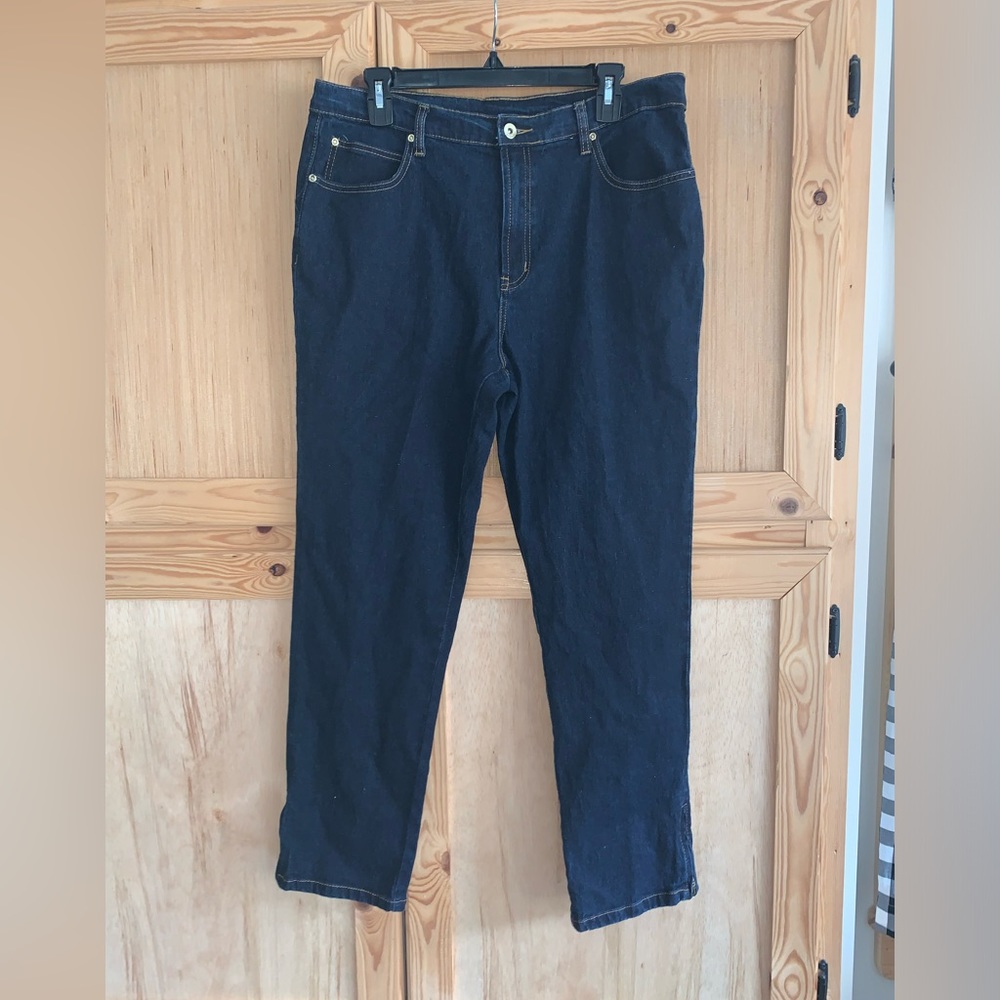DG2 by Diane Gilman blue denim jeans size 14